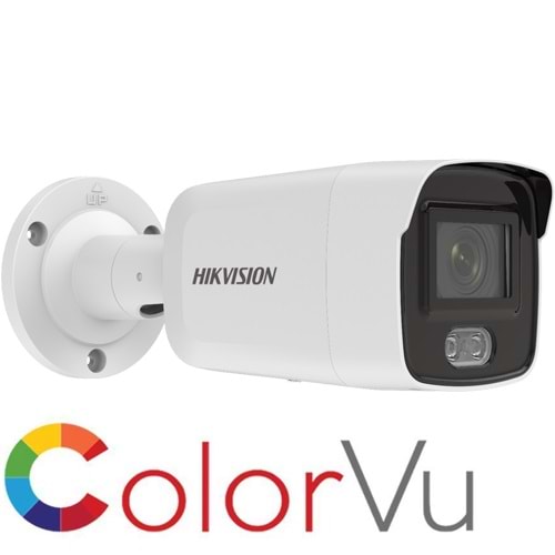 HIKVISION (DS-2CD2047G2-LU) 4MP CMOS 4MM 3D DNR, 130dB-WDR, BLC,HLC COLORVU IR BULLET KAMERA-40MT
