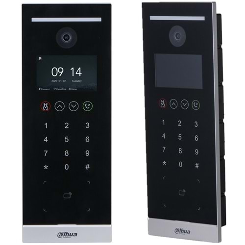 OUTLET DAHUA (VTO6521H) 4.3 INC APARTMAN TİPİ ZİL PANELİ DOKUMANTİK IP65 (MIFARE KART+ŞİFRE)