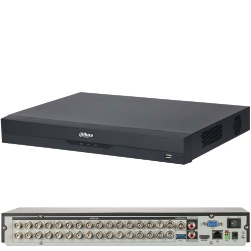 DAHUA (XVR5232AN-I3) 32 KANAL 1080P 2x16TB 5MP HDCV KAM. DESTEKLER 1XHDMI 1XVGA 2XUSB 1XRJ45 XVR