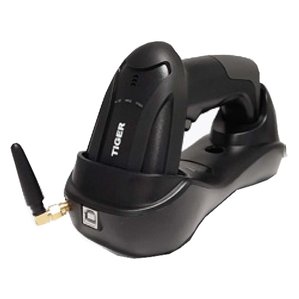 PERKON TIGER (LS42-2D-RF-USB) KAREKOD (2D) USB IMAGER KABLOSUZ 2.4GHZ 100mt. BARKOD OKUYUCU 
