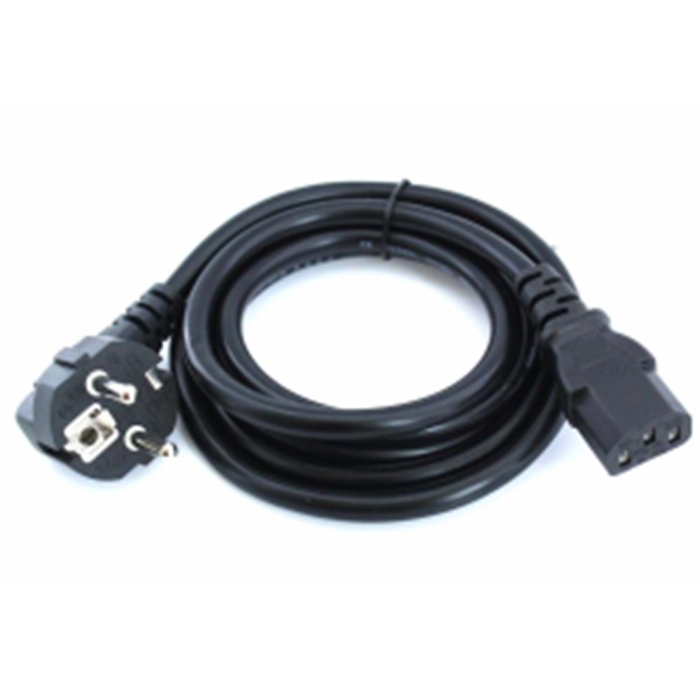 TEKNOGREEN (PC-0303) 3MT 0.75MM DİŞİ ERKEK POWER KABLO