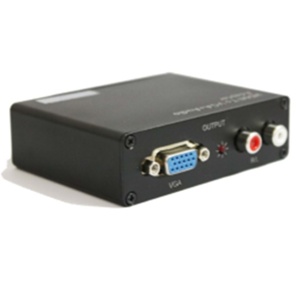 TEKNOGREEN (THV-002) HDMI TO VGA METAL KASA DÖNÜŞTÜRÜCÜ