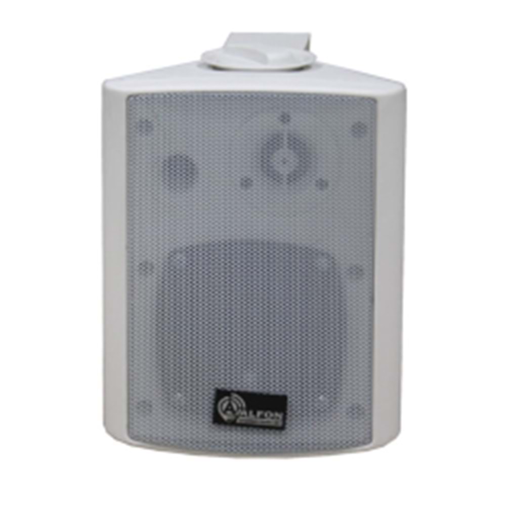 ALFON (AFS-104W) 10CM 50W TRAFOSUZ SÜTUN HOPARLÖR BEYAZ 