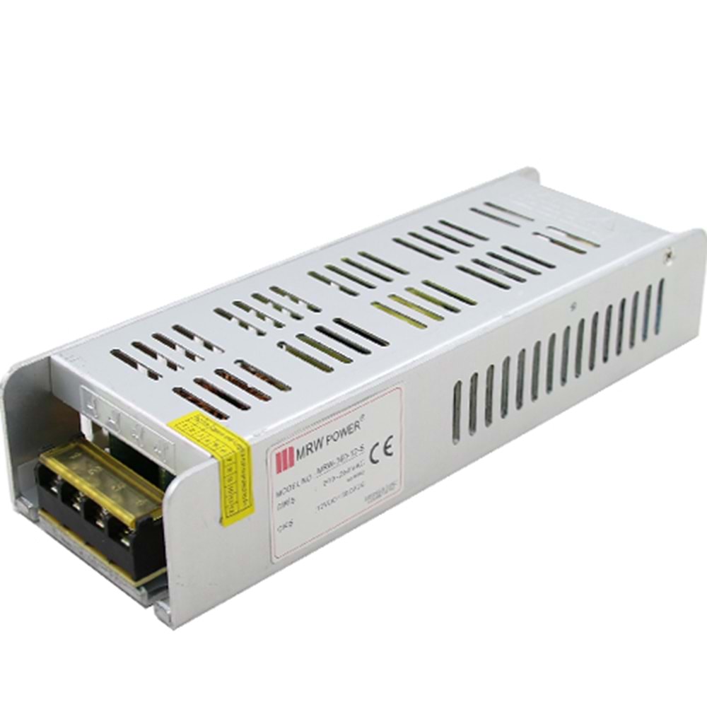 MERVESAN (MRW-360-12-S) 12V 30A 360W SLIM SMPS ADAPTÖR 