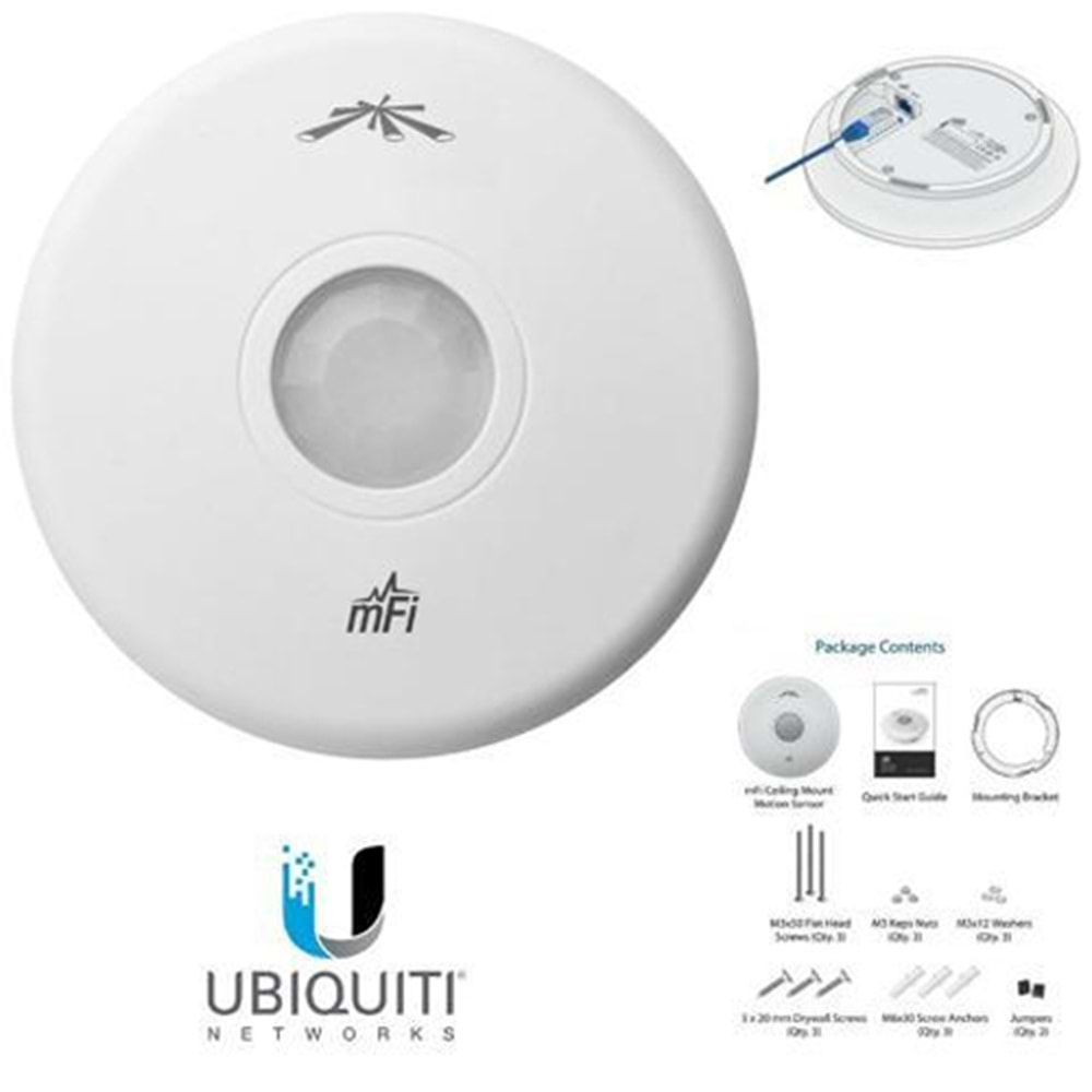 UBNT (MFI-MSC) TAVAN TİPİ HAREKET SENSÖRÜ 