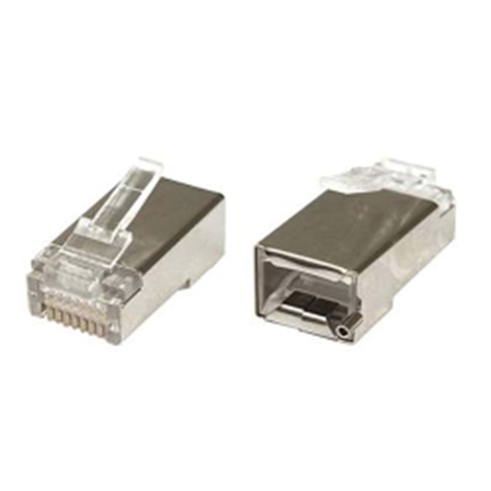 UBNT (TC-CON) RJ45 (8P/8C) CAT7 SHILDID MODÜLER PLUG (PAKET 1 ADET)