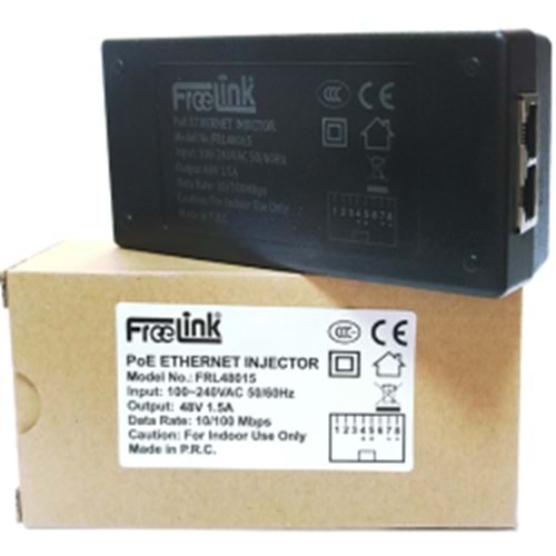 FREELINK (FRL48015) 48V 1.5A 10/100 POE ADAPTÖR 