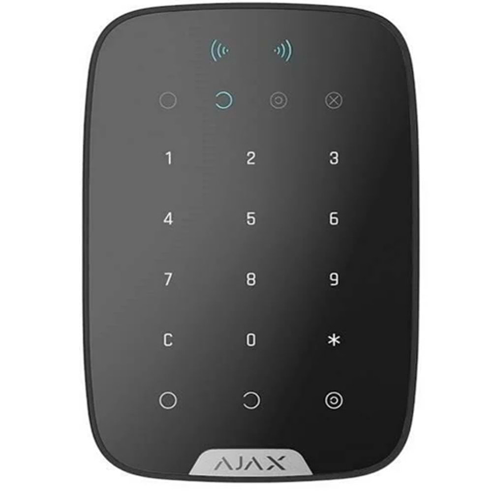 AJAX 26077 KEYPAD PLUS KABLOSUZ TUŞ TAKIMI (SİYAH)