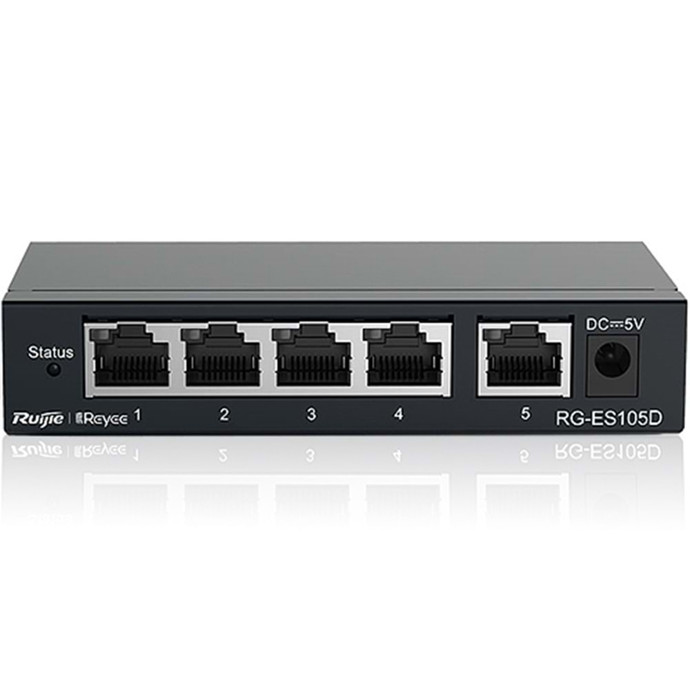 RUIJIE (RG-ES105D) 5 PORT 10/100 SWITCH 