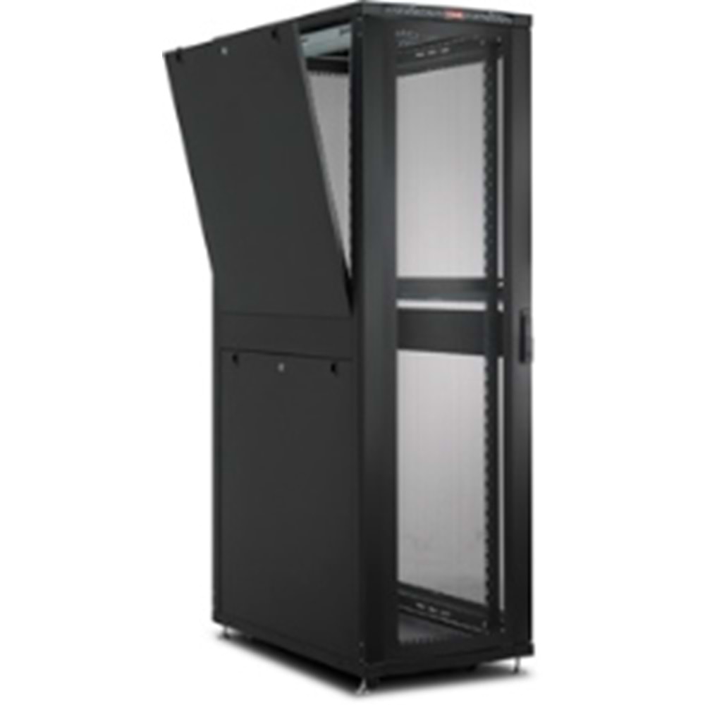 LANDE (LN-SR42U6010-BL-111) 42U W=600 D=1000mm (SİYAH) DYNAMAX SERVER TİP KABİN 