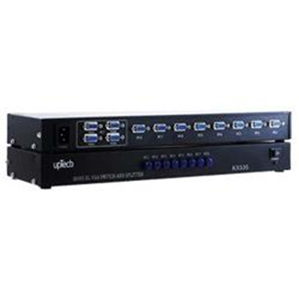 UPTECH (KX535) VGA ÇOKLAYICI 8 IN/VGA 4 OUT MULTIPLIER MANUEL 