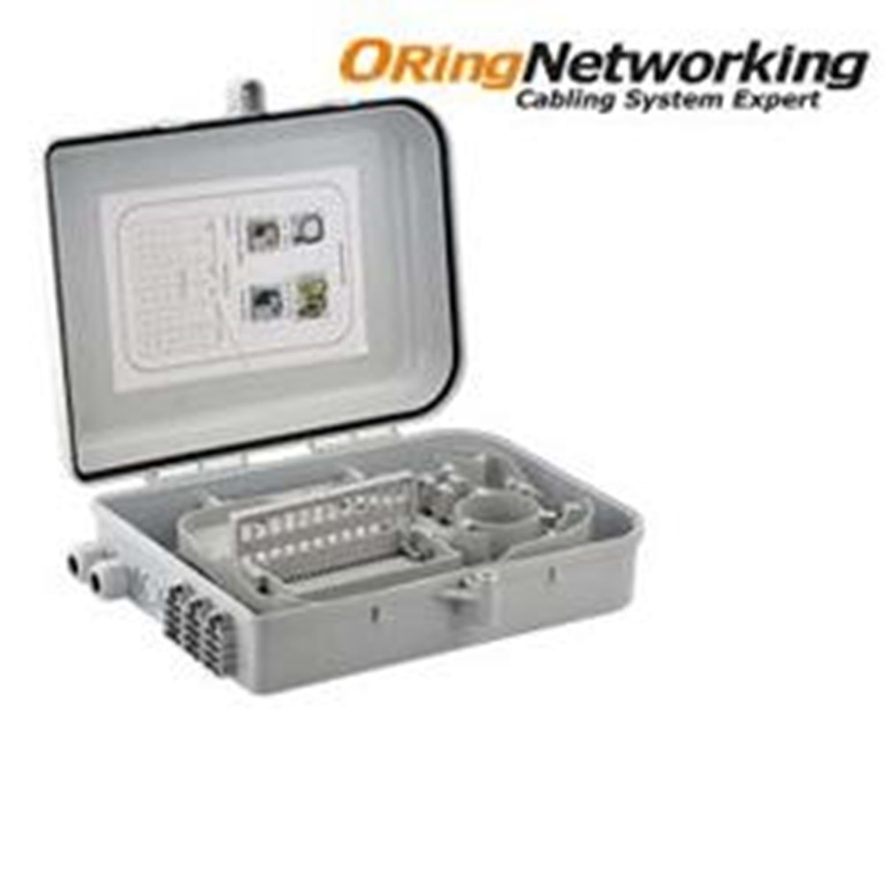 ORING (FTB-124) F/O IP65 SONLANDIRMA KUTUSU 2*12 24 LÜ KASETLİ DİKEY