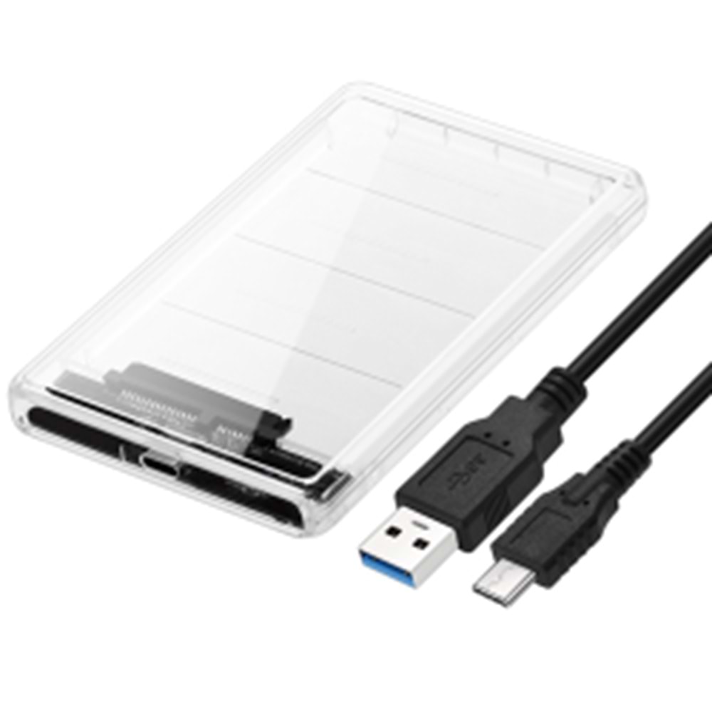 CODEGEN (CDG-HDC-30TC) 2.5 INC USB 3.0 ŞEFFAF HARDDISK KUTUSU