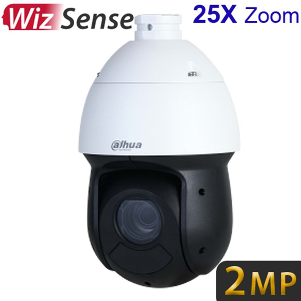 DAHUA (SD49225GB-HNR) 1/2.8 CMOS 2MP 25X OPTIK WIZ SENSE 256 SD IP IR PTZ KAMERA 100MT.