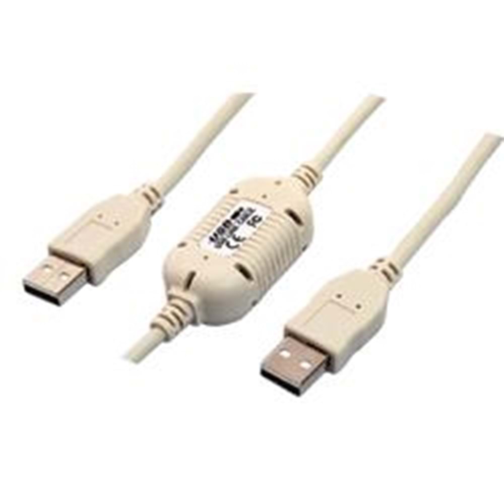 UPTECH (KX209) USB NETLINK KABLOSU 1.8 MT.USB 2.0 (2 PC ARASI DİREK BAĞLANTI)
