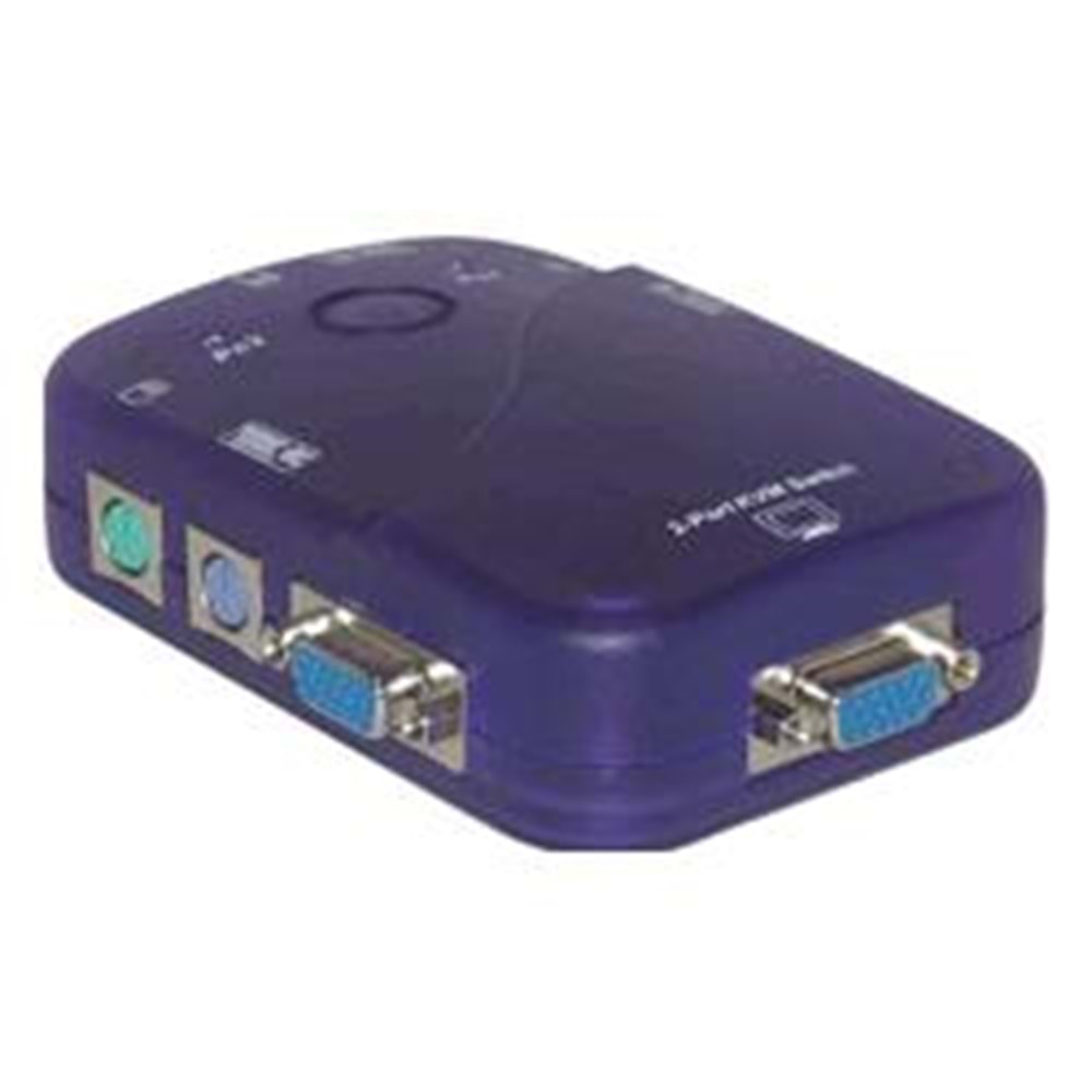 UPTECH (KX701) 2PC 1KVM KONTROL OTOMATİK+MANUEL PS/2 KVM SWITCH 