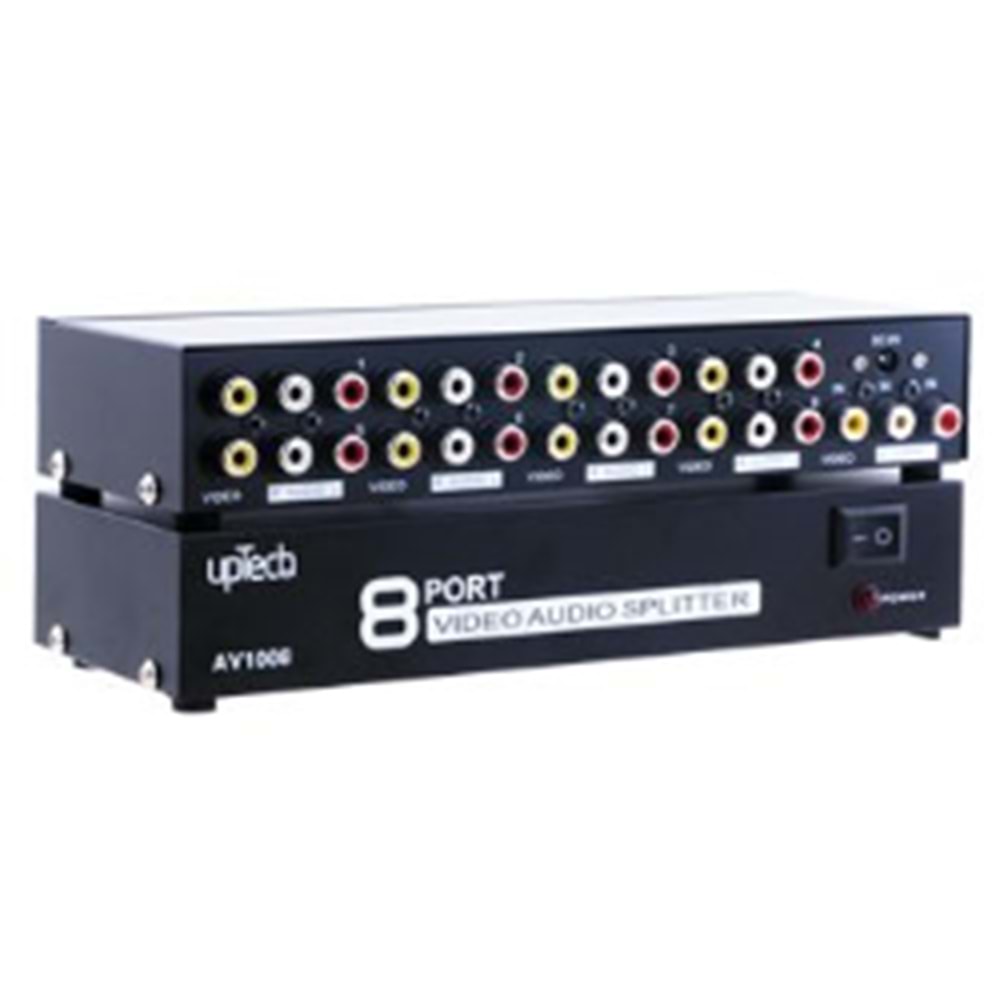 UPTECH (AV1008) AUDIO VIDEO ÇOKLAYICI 8 PORT 