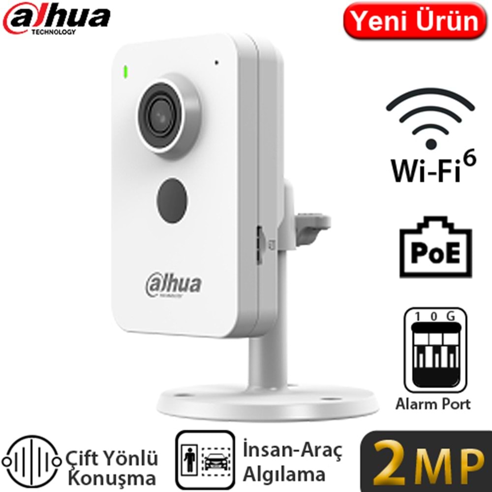 DAHUA (C2K-P) 2MP WIFI ÇİFT TARAFLI KONUŞMA H265 CUBE KAMERA