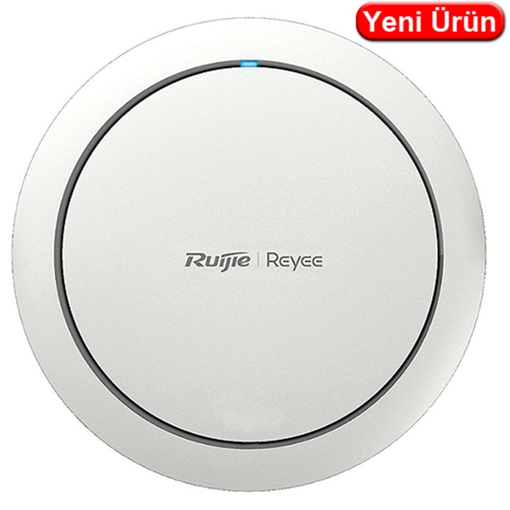 RUIJIE (RG-RAP2266) AX3000 Wi-Fi 6 1PORT 2.4G 2x2MIMO 5G 2x2MIMO 2.4 GHZ 5 GHZ POE ADAPTORSUZ 