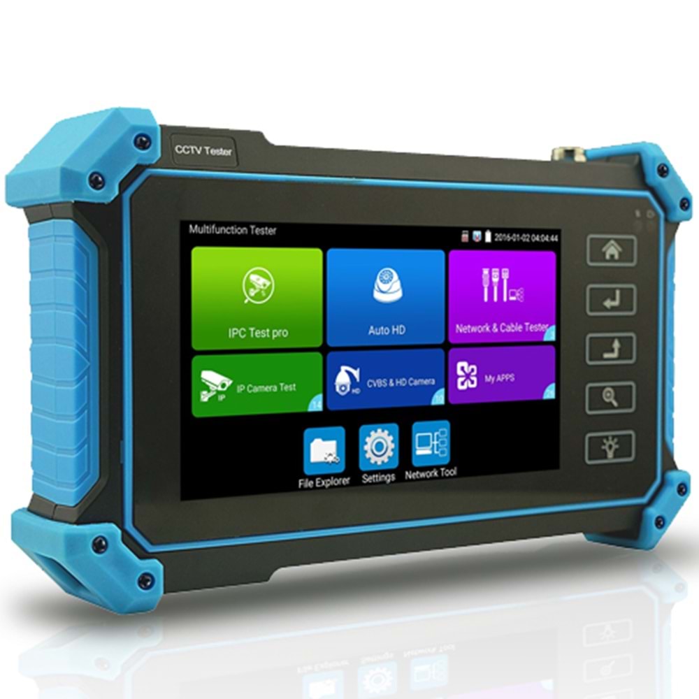 IPC (NVC-IPC5100-PLUS) IP/HD-TVI/CVI/AHD/HD-SDI /CVBS 5.4 INC 1920x1152 POE 8MP 1080P TEST CİHAZI