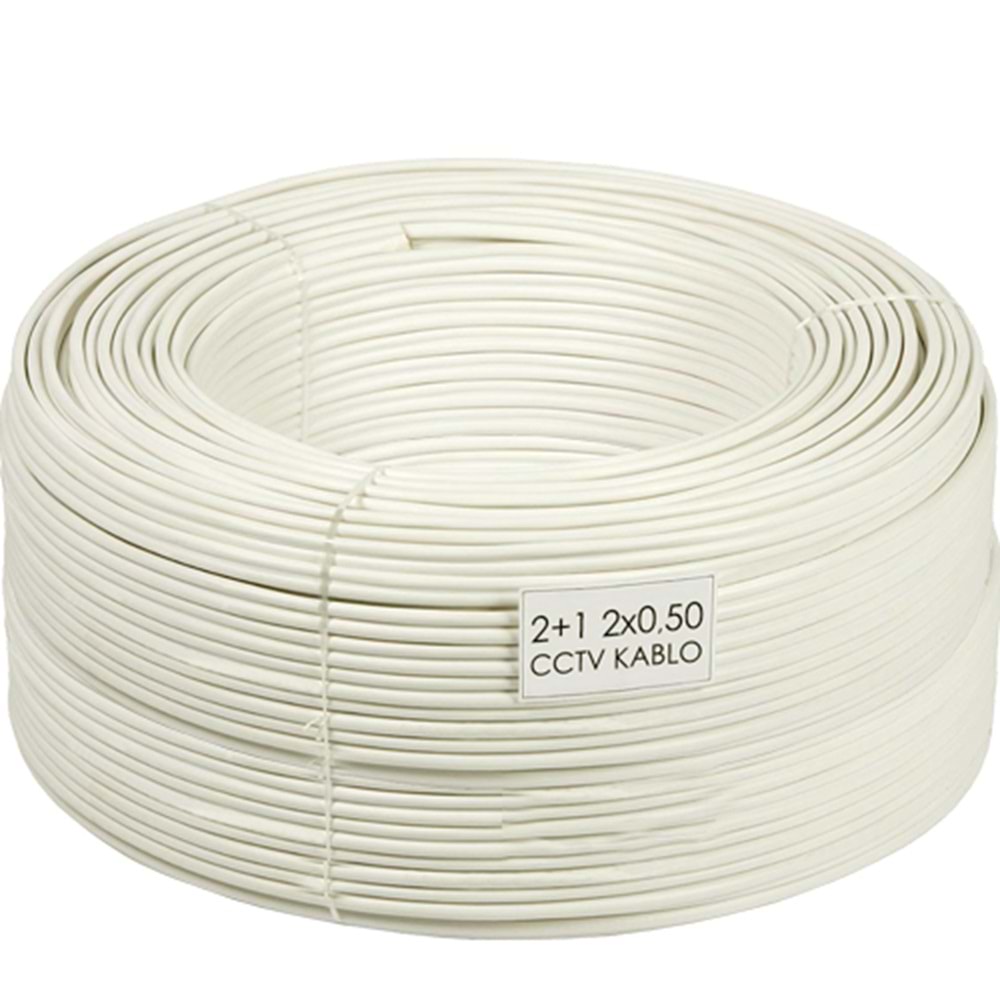 FREELINK (E7655-250) 2+1 1 COAX 75+2*0,50 CCTV KABLOSU (250 MT)