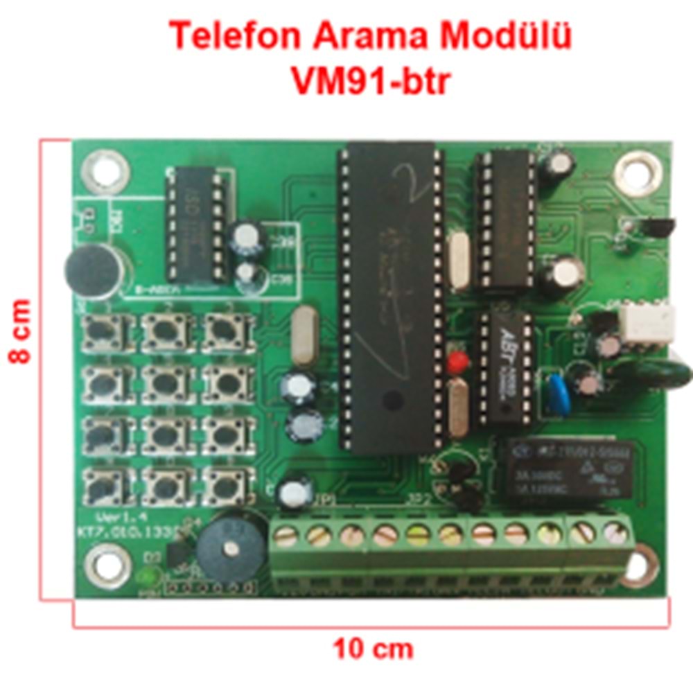 KEST (TD200) TELEFON ÇEVİRİCİ VM91-BTR(DIALER) 