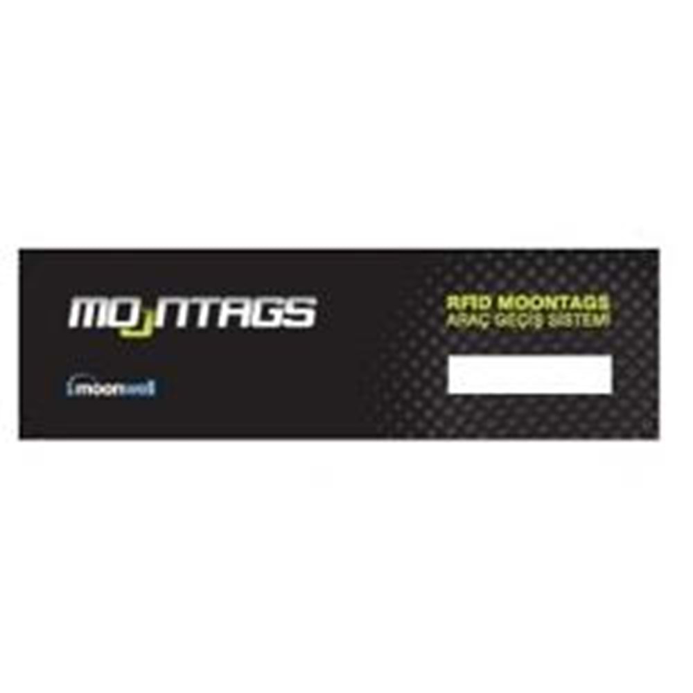 MAVİSOFT (MW-1251) RFID ARAÇ CAM ETİKETİ (STICKER TİP YAPIŞTIRMALI)