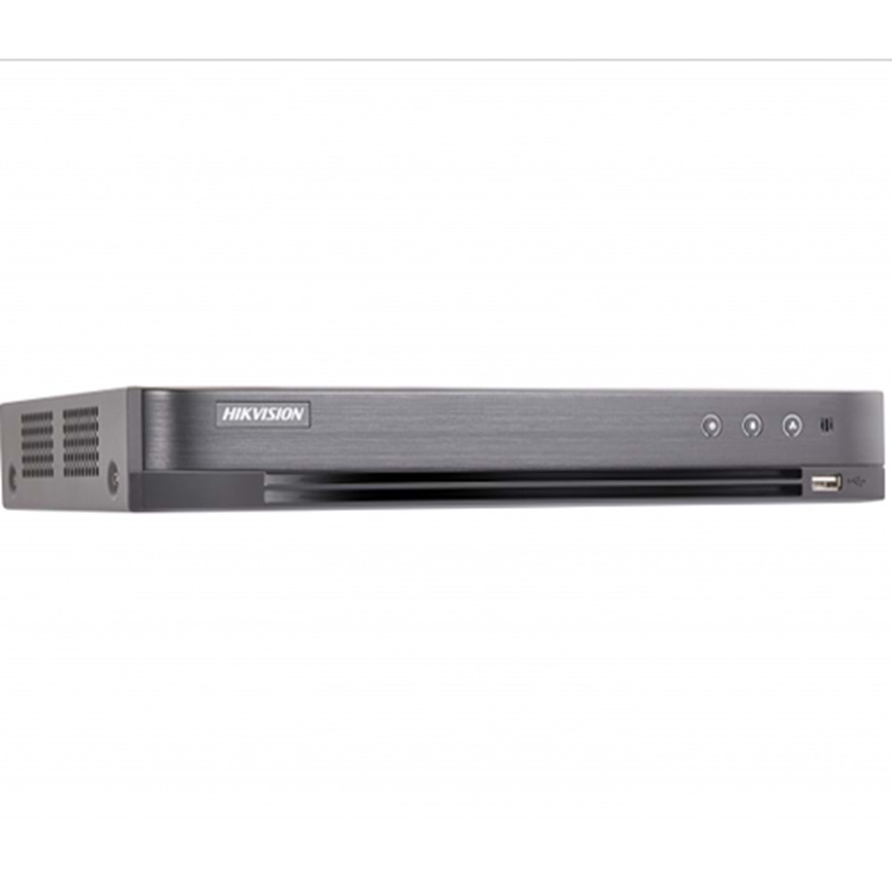 HIKVISION (iDS-7216HUHI-M2/S) 16 KANAL 1xSES 1xHDMI 1xVGA 2x10TB HD-TVI HIBRIT KAYIT CİHAZI H265+